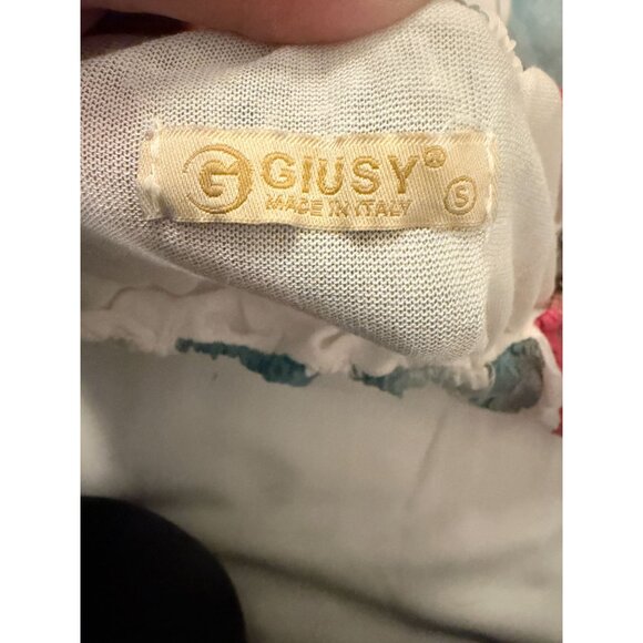 Giusy Womens Silk Blend Top Blouse S Made in Italy - Picture 7 of 8